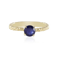 Madagascar Blue Sapphire Silver Ring