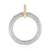 14K SI1 (G) Diamond Gold Pendant (Annette)