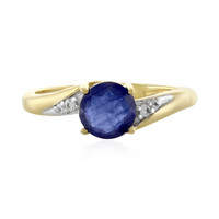 Madagascar Blue Sapphire Silver Ring