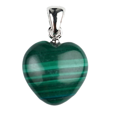 Malachite Silver Pendant