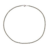Pyrite Silver Necklace