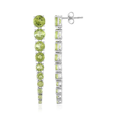 Peridot Silver Earrings (de Melo)