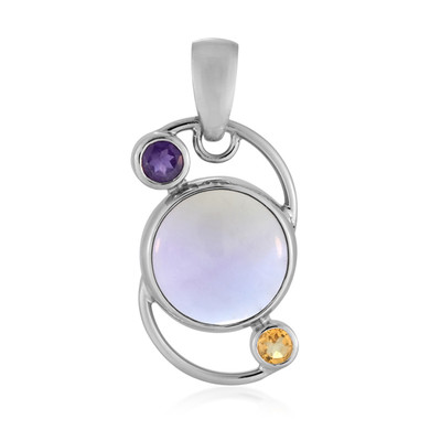 Ametrine Silver Pendant