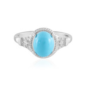 Sleeping Beauty Turquoise Silver Ring