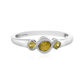 Sphene Silver Ring