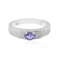 Tanzanite Silver Ring