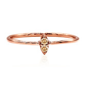 9K SI1 Argyle Rose De France Diamond Gold Ring (Annette)