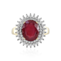 Madagascar Ruby Silver Ring