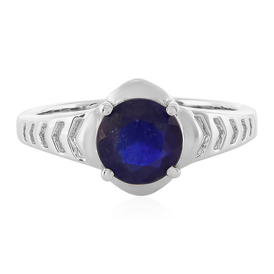 Madagascar Blue Sapphire Silver Ring