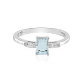 Brazilian Aquamarine Silver Ring