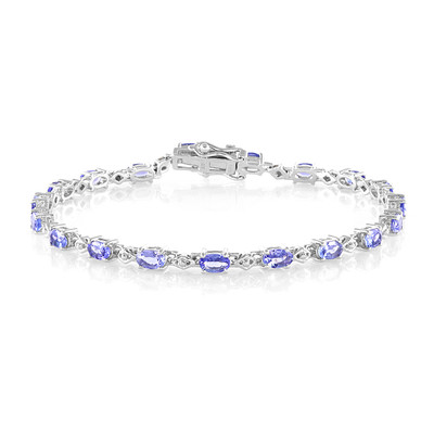 Tanzanite Silver Bracelet