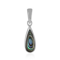 Abalone Shell Silver Pendant