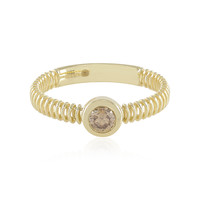 9K I2 Champagne Diamond Gold Ring (Ornaments by de Melo)