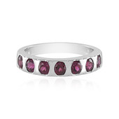 Rhodolite Silver Ring