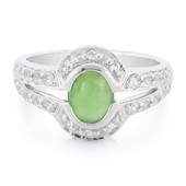 Imperial Chrysoprase Silver Ring