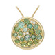 14K Fancy Tourmaline Gold Necklace