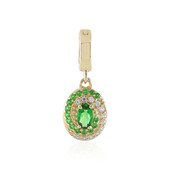 9K Tsavorite Gold Pendant