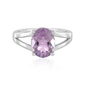 Rose de France Amethyst Silver Ring