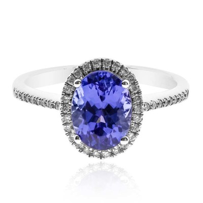 18K AAA Tanzanite Gold Ring (CIRARI)