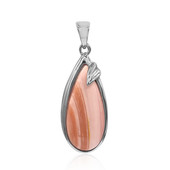 Australian Pink Opal Silver Pendant (Art of Nature)