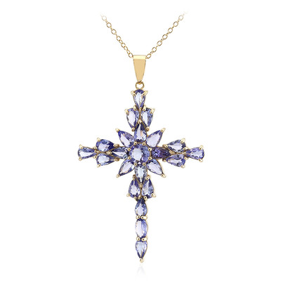 Tanzanite Silver Necklace