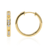 9K SI1 (G) Diamond Gold Earrings (Annette)