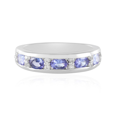 Tanzanite Silver Ring