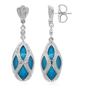 Chrome Marcasite Silver Earrings (Dallas Prince Designs)