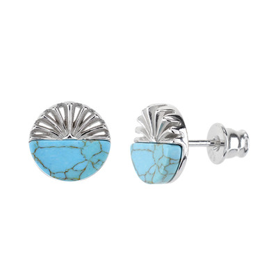 Turquoise Silver Earrings (dagen)