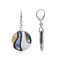 Mother of Pearl Silver Earrings