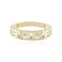 9K I2 (J) Diamond Gold Ring (Ornaments by de Melo)