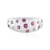 Rhodolite Silver Ring