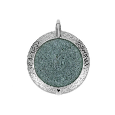 Fuchsite Silver Pendant (dagen)