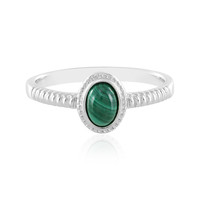 Malachite Silver Ring