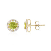 9K Sphene Gold Earrings