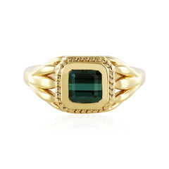 Benedito Green Tourmaline Silver Ring