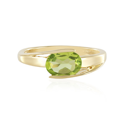 Peridot Silver Ring