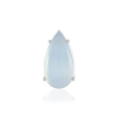 Brazilian Aquamarine Silver Pendant