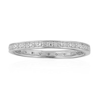 I3 (I) Diamond Silver Ring