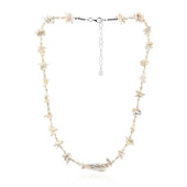 Keshi pearl Silver Necklace (TPC)