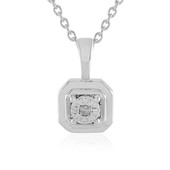 I2 (J) Diamond Silver Necklace