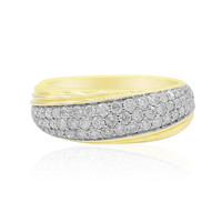 9K SI2 (G) Diamond Gold Ring