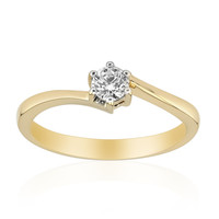 9K SI1 (G) Diamond Gold Ring