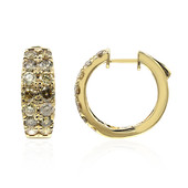 14K SI2 Fancy Diamond Gold Earrings (CIRARI)