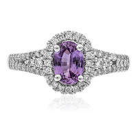 14K Purple Sapphire Gold Ring (CIRARI)