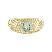 9K Green Amethyst Gold Ring (Ornaments by de Melo)