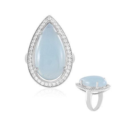 Brazilian Aquamarine Silver Ring