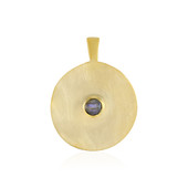 Labradorite Brass Pendant (Juwelo Style)