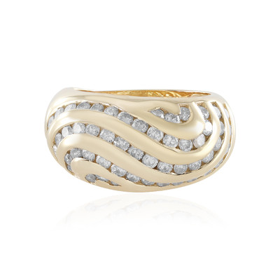 14K I2 (H) Diamond Gold Ring (de Melo)