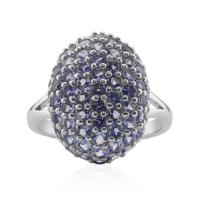 Tanzanite Silver Ring